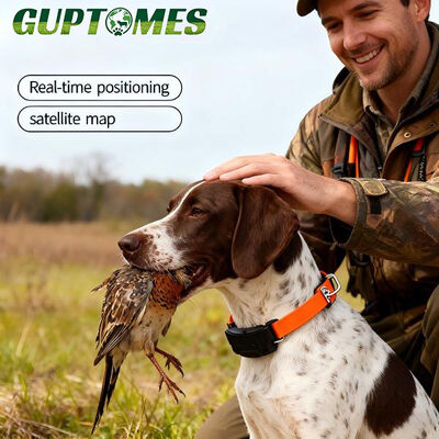 Good price Compact 4000mAh Dual-Mode GPS+LBS Dog Tracker Collar With Voice Intercom & Remote Recording For Pet Safety Monitoring online