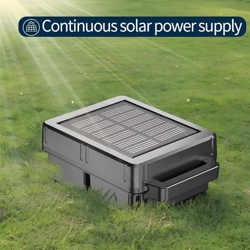 Traceur GPS BDS AGPS multi-mode pour bétail ovin, dispositif de suivi solaire pour ferme isolée