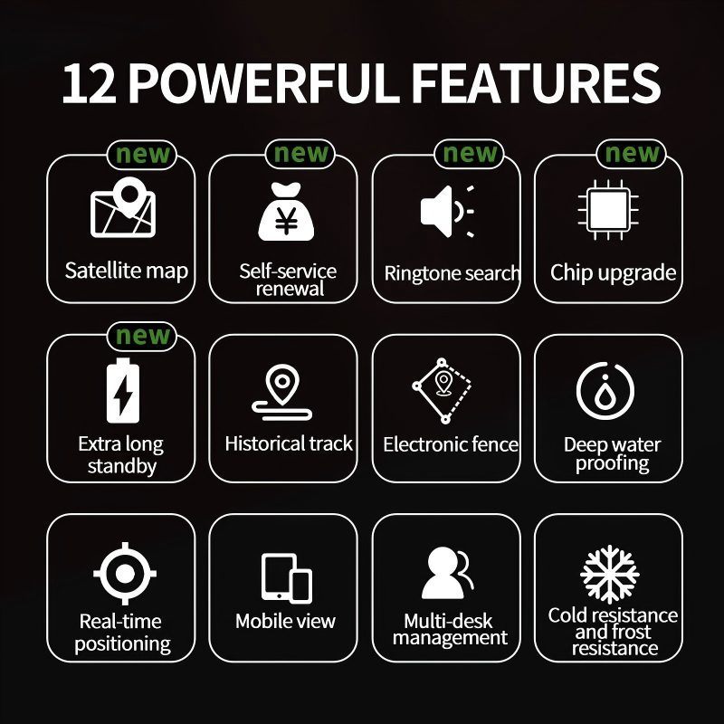 Dispositif de suivi GPS durable à double mode pour chevaux, suivi GPS BDS WIFI pour le bétail et géorepérage