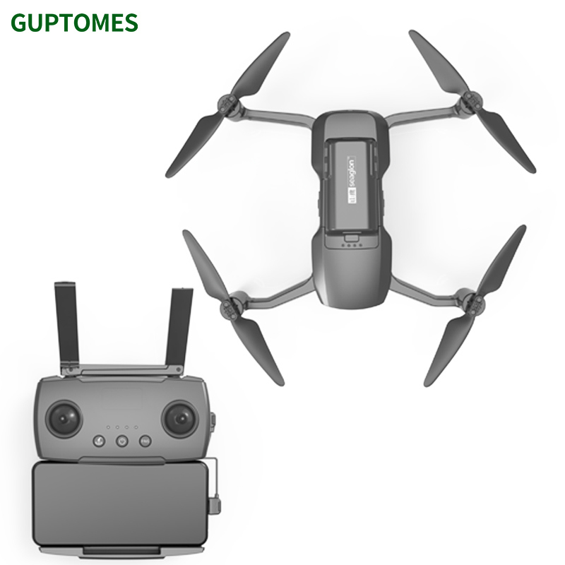Drone GPS avec signal fort de 16KM pour la surveillance du bétail avec caméra 4K et résistance au vent de niveau 5