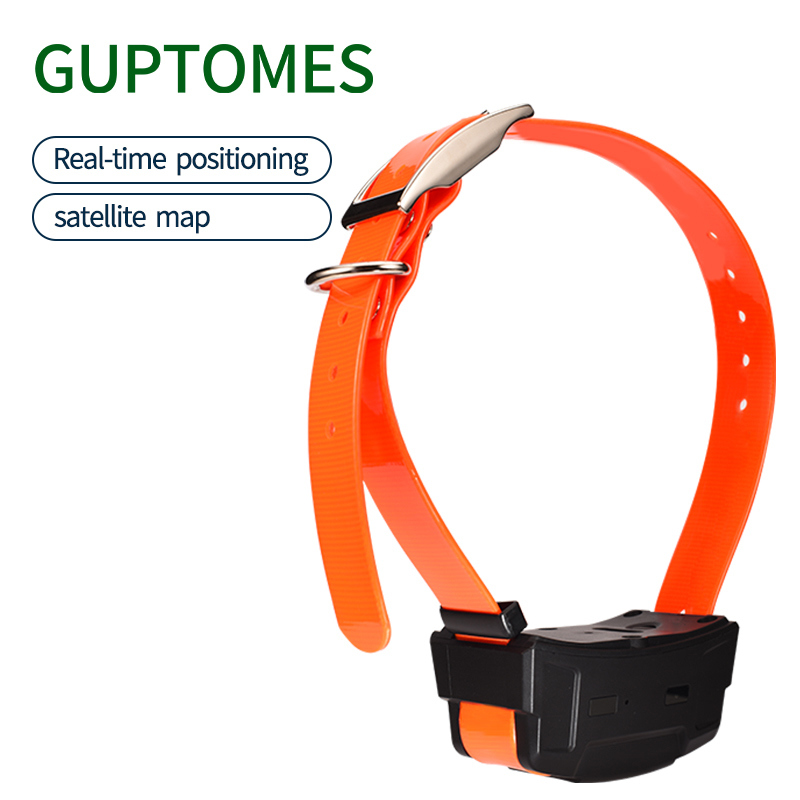 Collier GPS pour chiens avec batterie 4000mAh, léger, double mode de positionnement GPS LBS