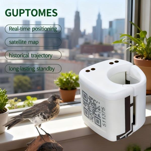 Système de surveillance GPS IP67 imperméable à l'eau pour oiseaux 5-15m de précision avec suivi multi-unités