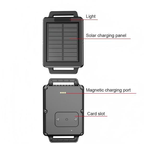 High-Accuracy Solar GPS Tracker IP68 Waterproof for Sheep Livestock & Farm Asset Security