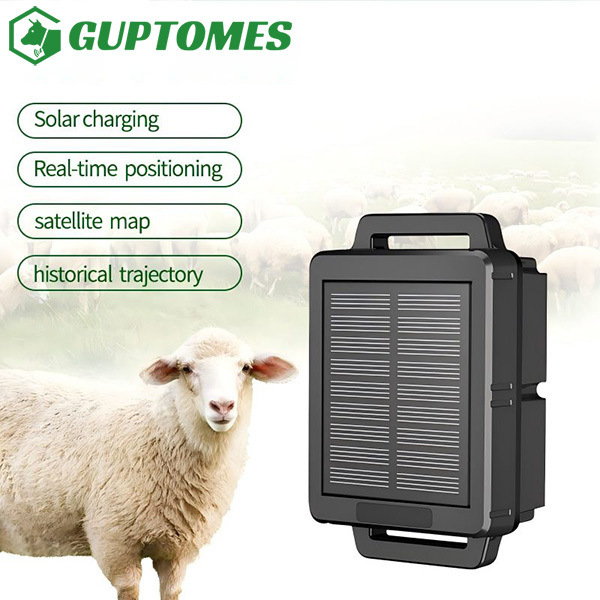 High-Accuracy Solar GPS Tracker IP68 Waterproof for Sheep Livestock & Farm Asset Security