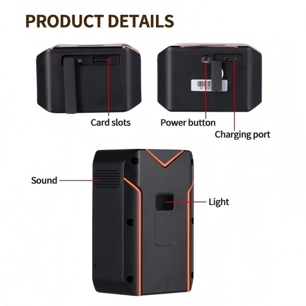 Ultra Long Standby GPS Cattle Tracker 20000mAh For Real Time Vehicle & Asset Tracking