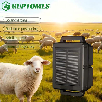 Good price IP68 Waterproof Solar Charging Sheep GPS Tracker with 10000mAh Battery for Monitoring online