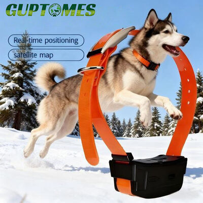 Goede prijs 4000mAh Batterij Hond GPS Tracking Halsband Real-time Positie Met Spraakintercom online